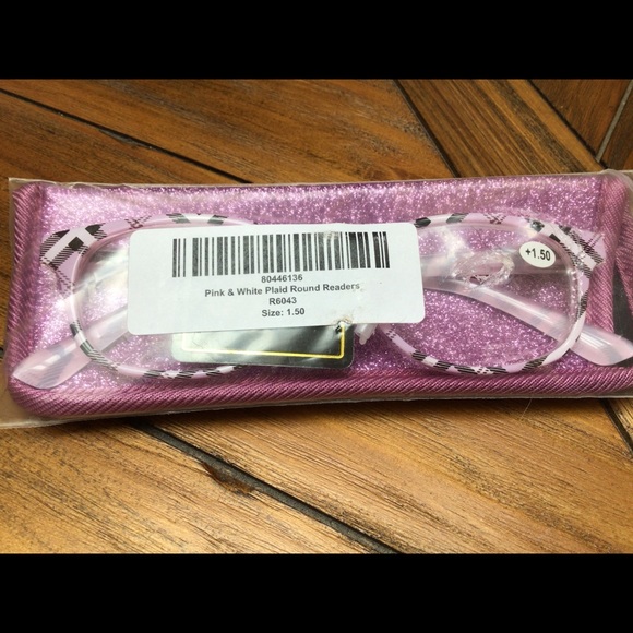 Bevi plaid round readers size 1.50 NWT - Picture 2 of 5